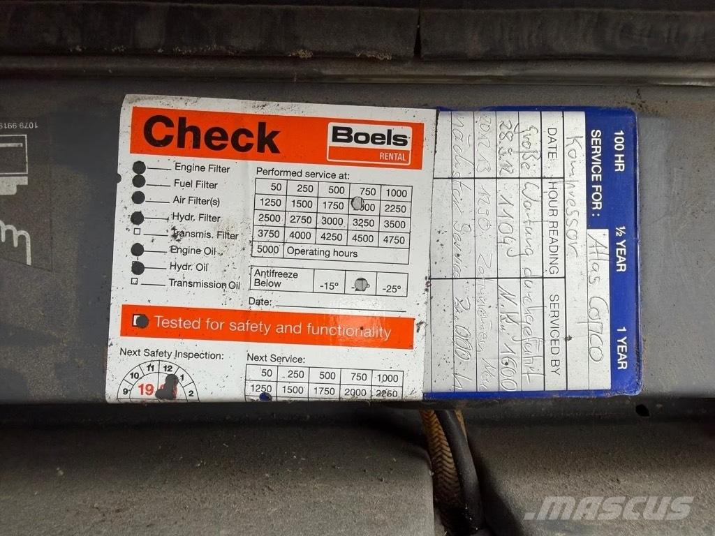 Atlas Copco XAS 57 Kompresoriai