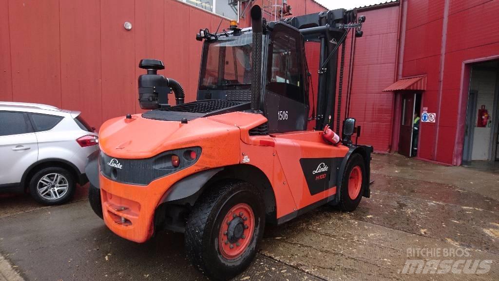 Linde H100D Dyzeliniai krautuvai