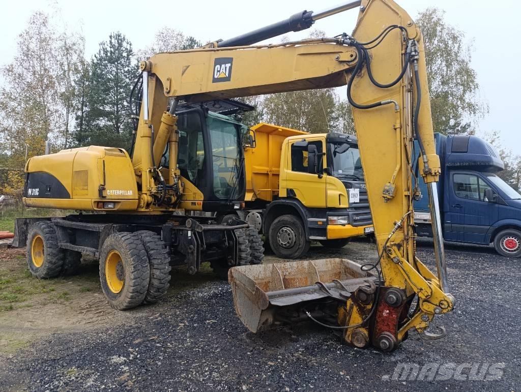 CAT M 318 C Ratiniai ekskavatoriai