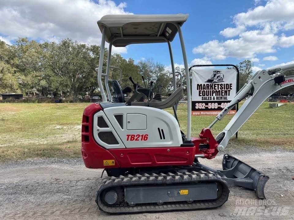 Takeuchi TB 216 Mini ekskavatoriai < 7 t