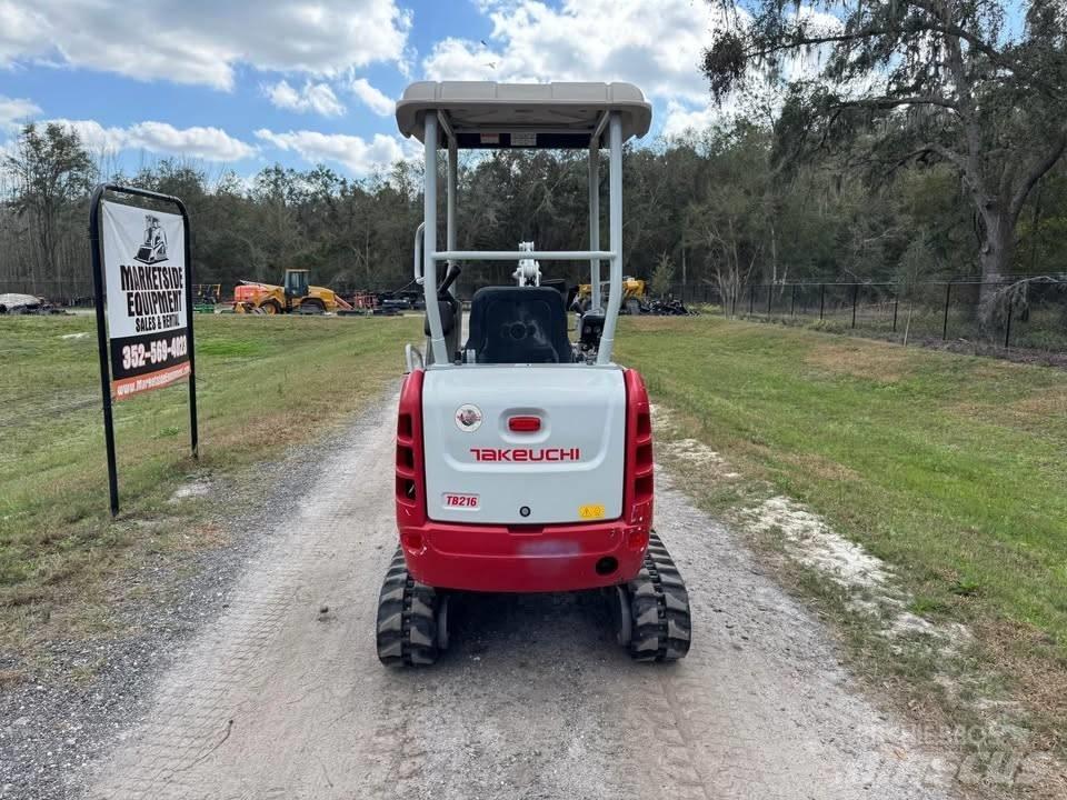 Takeuchi TB 216 Mini ekskavatoriai < 7 t
