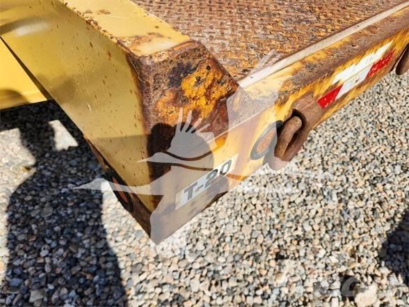 TOWMASTER T20 Žemo iškrovimo puspriekabės