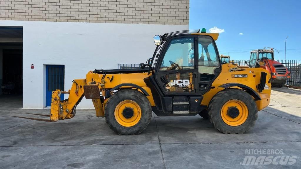 JCB 540-140 Teleskopiniai krautuvai
