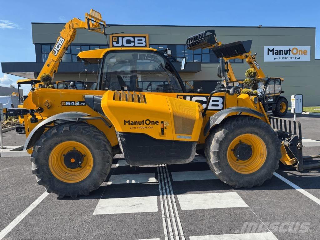 JCB 542-70 Teleskopiniai krautuvai žemės ūkiui