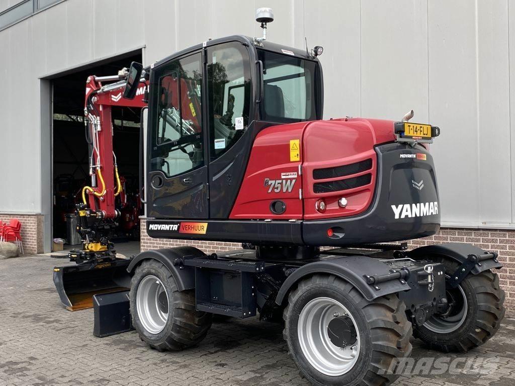 Yanmar B75W Ratiniai ekskavatoriai