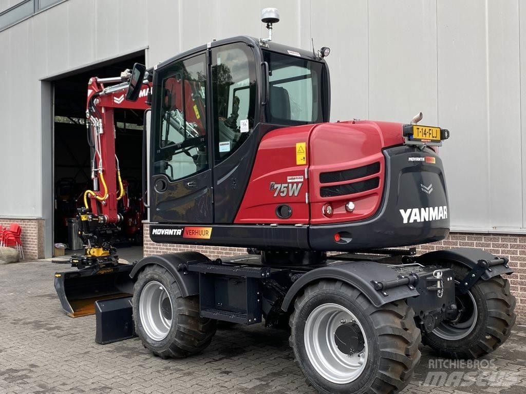 Yanmar B75W Ratiniai ekskavatoriai