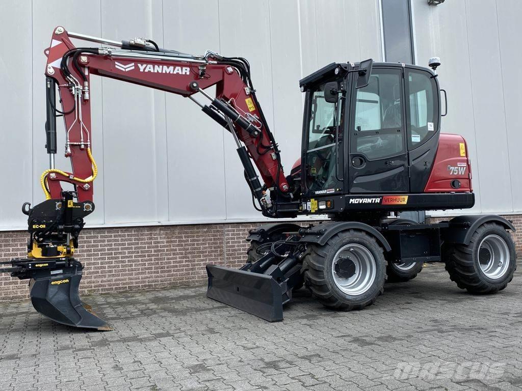 Yanmar B75W Ratiniai ekskavatoriai