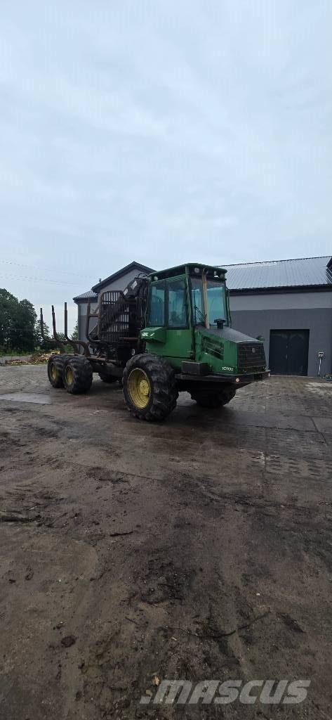 John Deere 1010 D Naudoti miškovežiai (Forvarderiai)