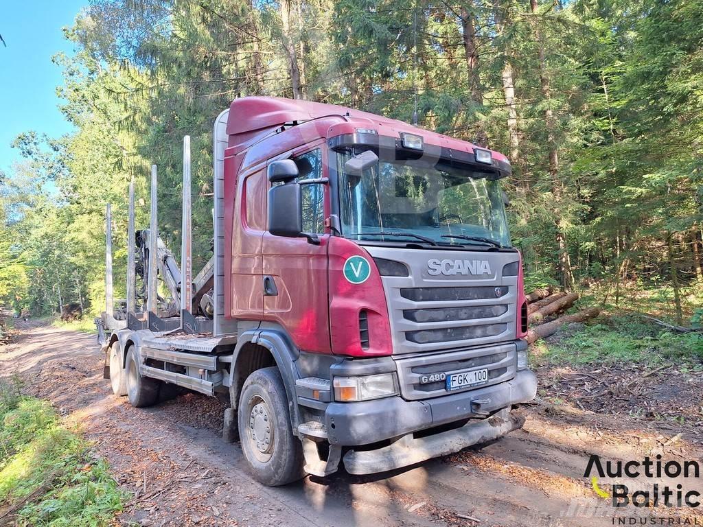 Scania R 480 Miškovežių vilkikai