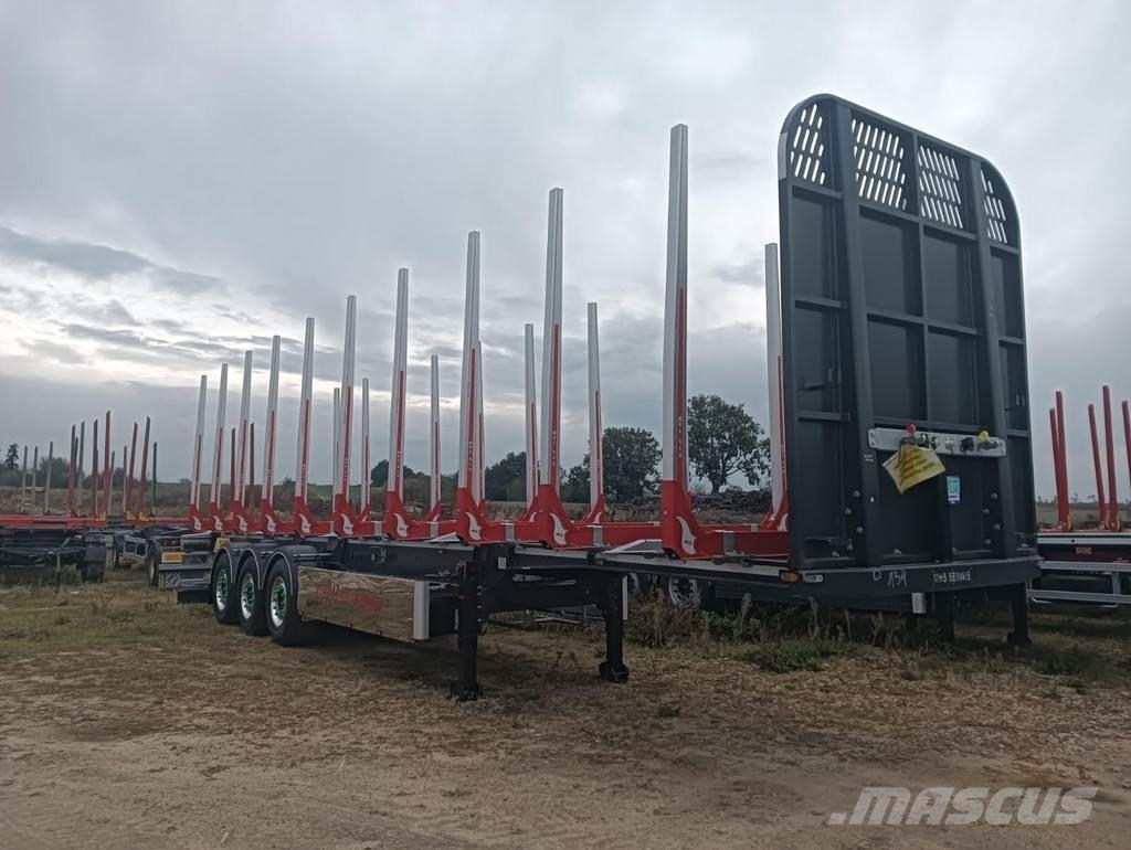  MHS Timber carrier Miškovežių priekabos