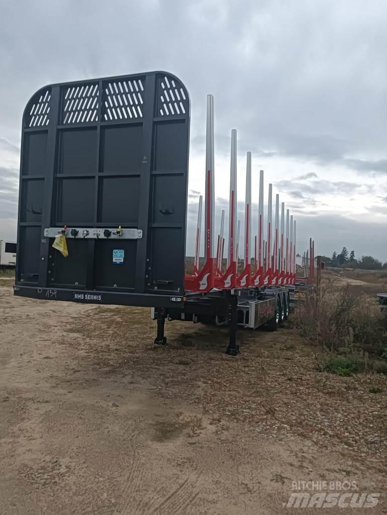  MHS Timber carrier Miškovežių priekabos