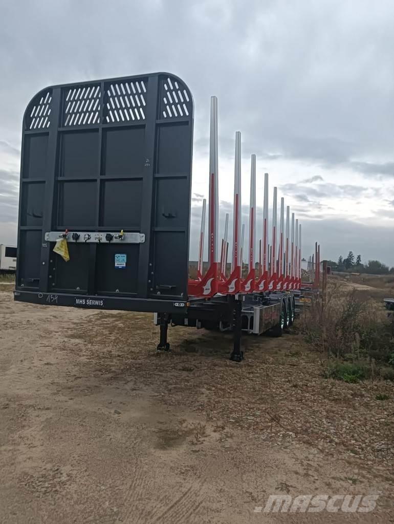  MHS Timber carrier Miškovežių priekabos