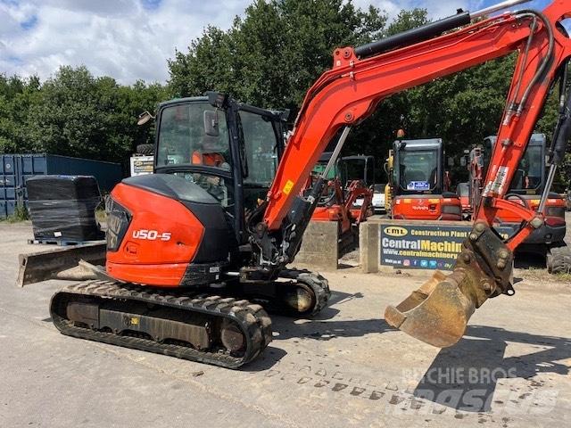 Kubota U 50-5 Mini ekskavatoriai < 7 t