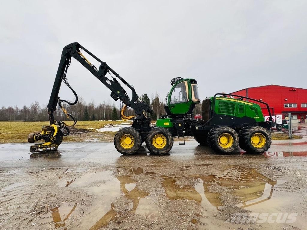 John Deere 1270E Miško technika (Harvesteriai)