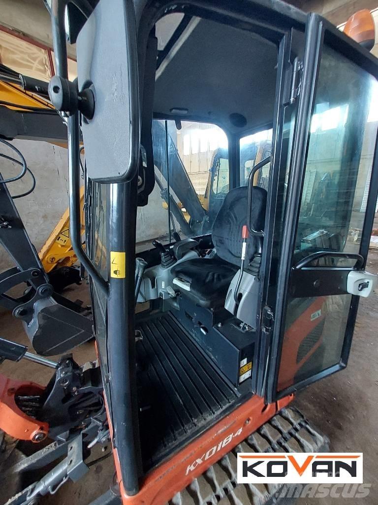 Kubota KX 018-4 Mini ekskavatoriai < 7 t
