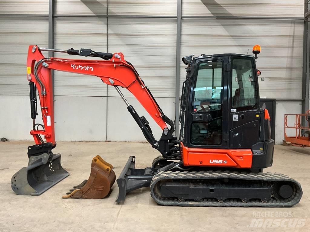 Kubota U 56-5 Mini ekskavatoriai < 7 t