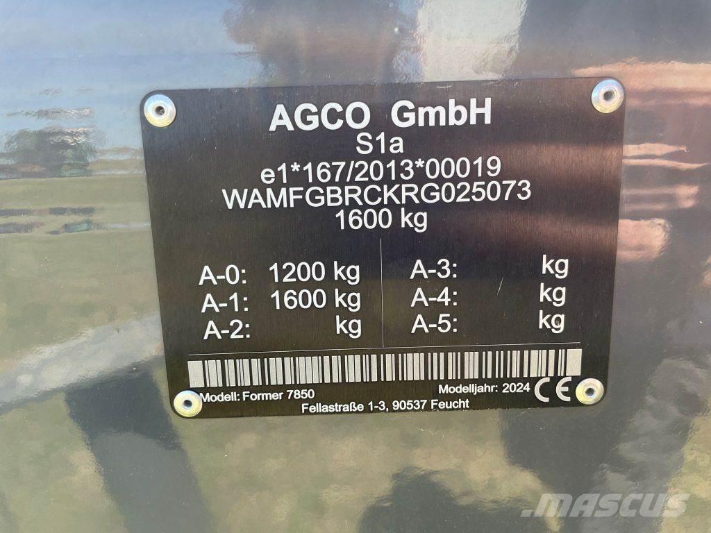 Fendt Former 7850 Šieno grėbliai ir vartytuvai