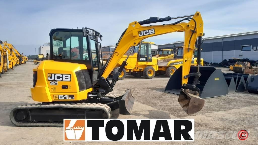 JCB 51 R-1 Mini ekskavatoriai < 7 t