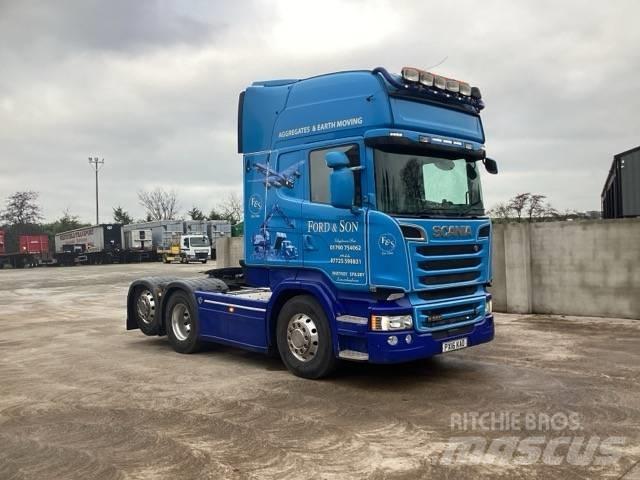 Scania R 580 Naudoti vilkikai