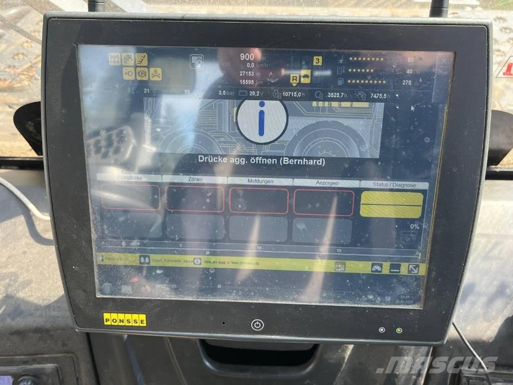 Ponsse Ergo 8W Miško technika (Harvesteriai)