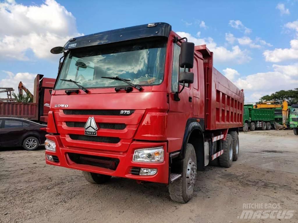 Howo 6*4 375 Savivarčių priekabų vilkikai