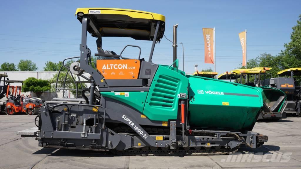 Vögele SUPER 1800-3I Asfalto klotuvai