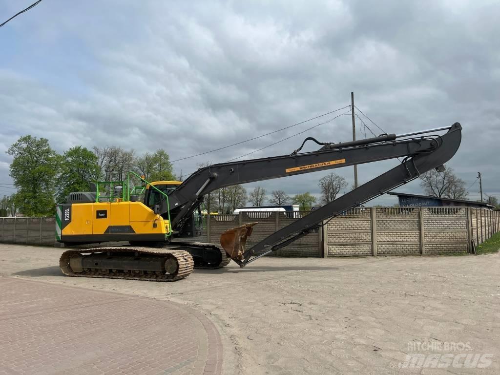 Volvo EC220EL LONG Vikšriniai ekskavatoriai