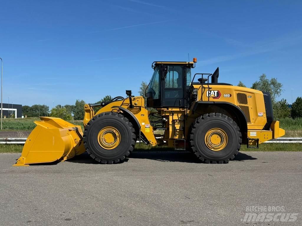CAT 980 Naudoti ratiniai krautuvai