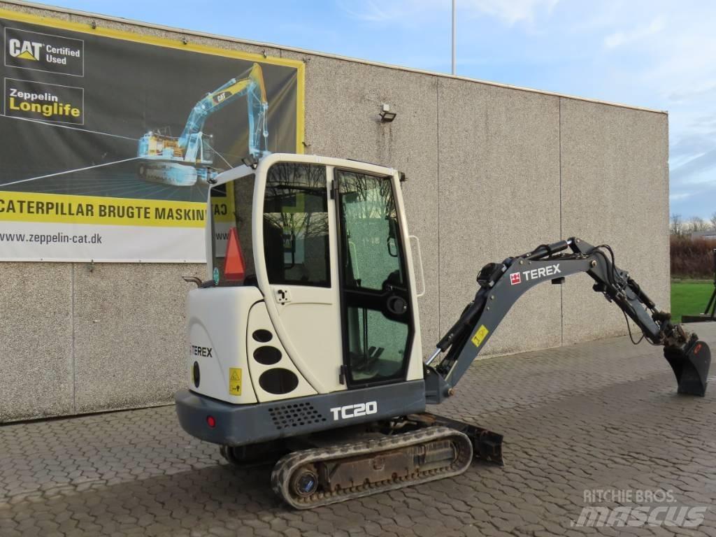 Terex TC 20 Mini ekskavatoriai < 7 t