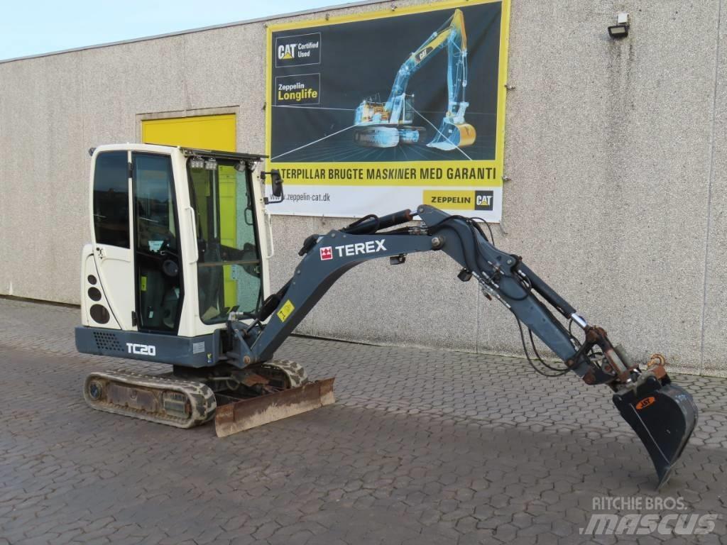Terex TC 20 Mini ekskavatoriai < 7 t