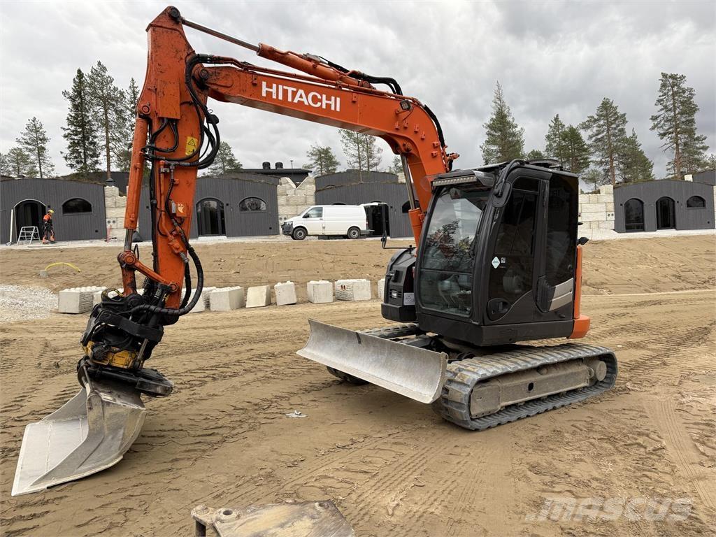 Hitachi ZX85US Vidutinės galios ekskavatoriai 7-12 t
