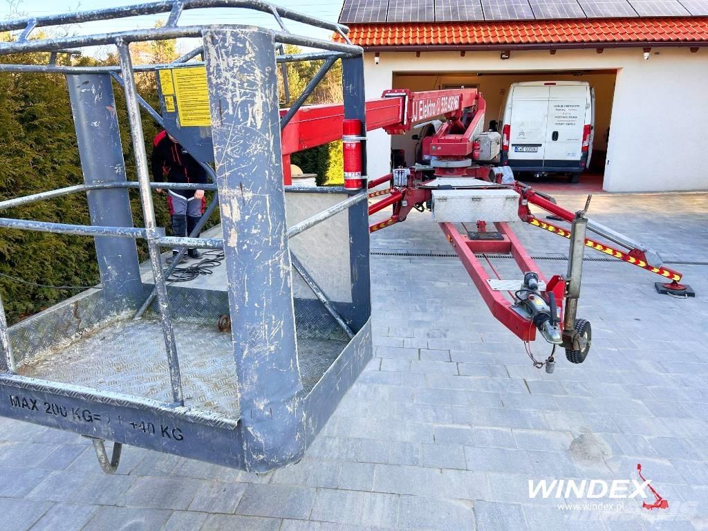 Ommelift 1250 EBZ Ant priekabų montuojamos kėlimo platformos