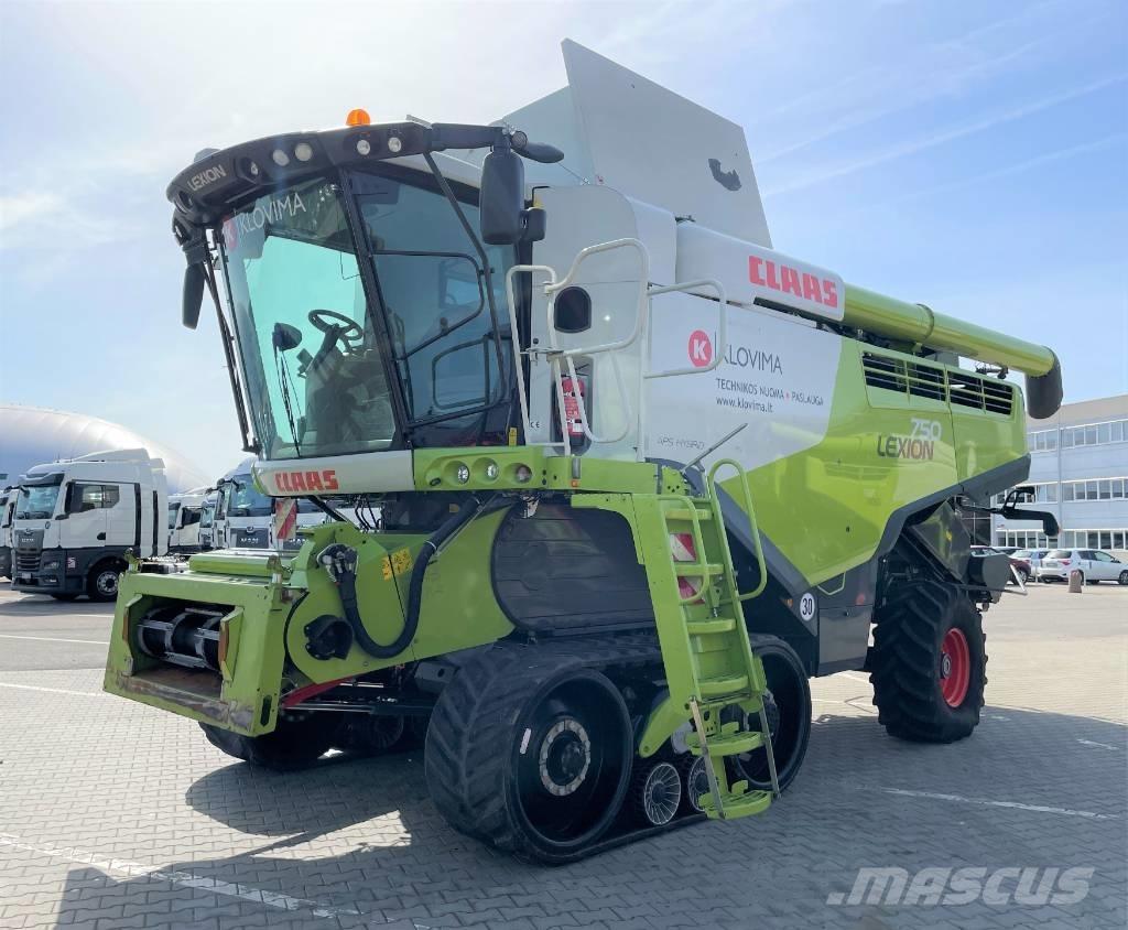 CLAAS Lexion 750 TT Derliaus nuėmimo kombainai