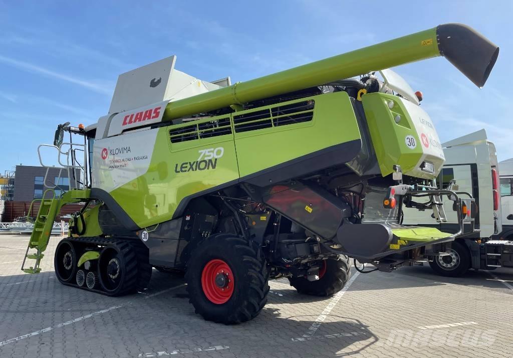 CLAAS Lexion 750 TT Derliaus nuėmimo kombainai