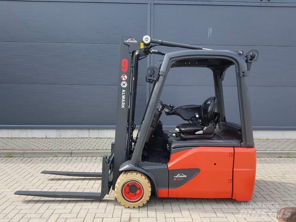 Linde E18 Elektriniai šakiniai krautuvai