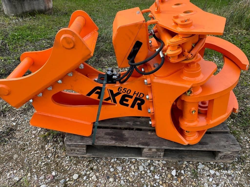 Axer 650 HD Medžių skaldymo, pjovimo ir lupimo įrengimai