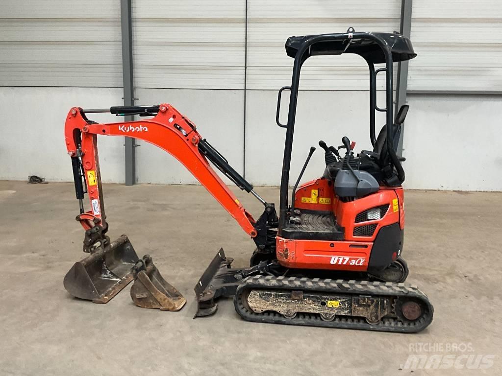 Kubota U 17-3 A Mini ekskavatoriai < 7 t