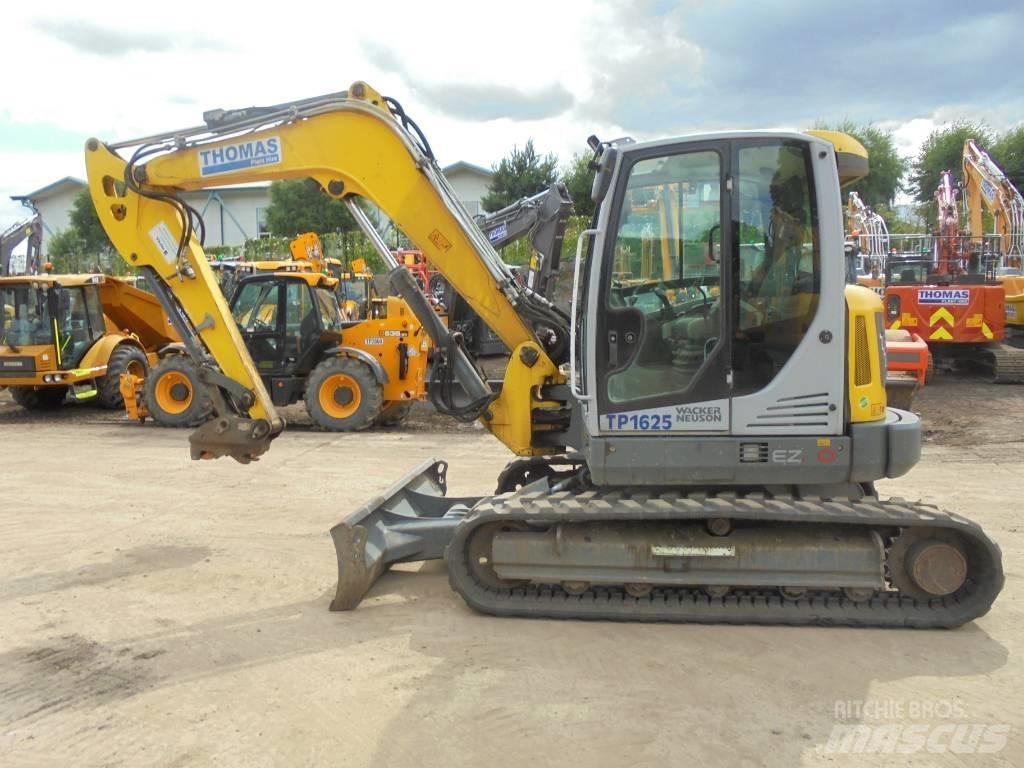 Wacker Neuson EZ80 Vidutinės galios ekskavatoriai 7-12 t