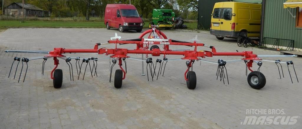 DCM GVF 560 3PN Šieno grėbliai ir vartytuvai