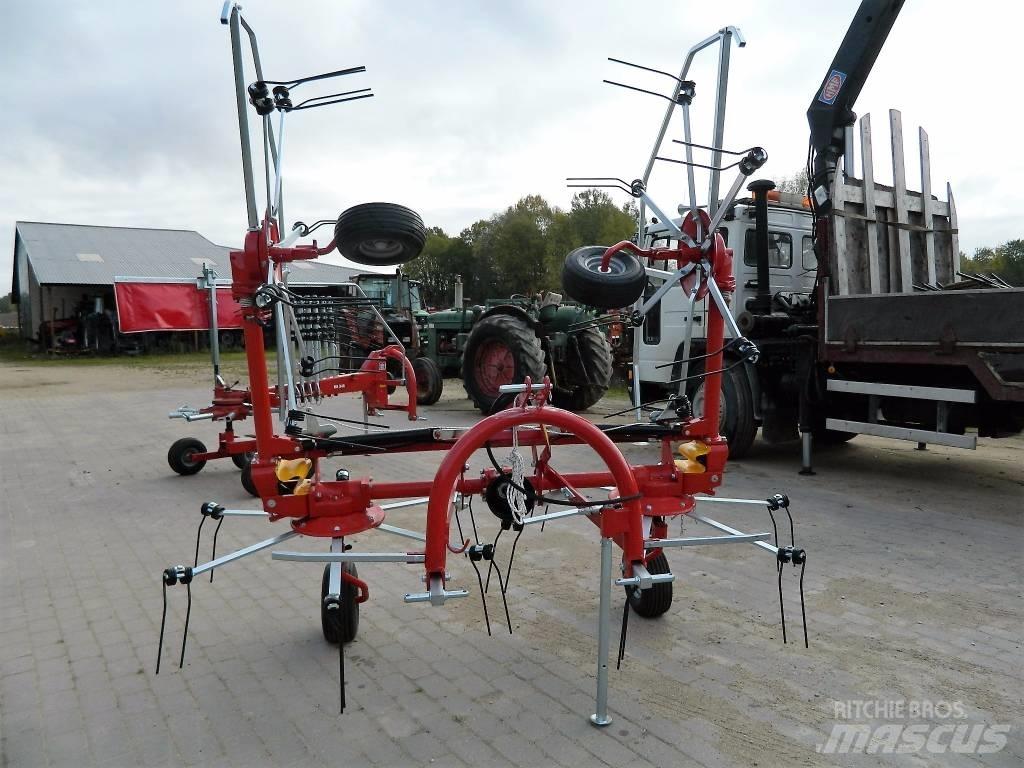 DCM GVF 560 3PN Šieno grėbliai ir vartytuvai