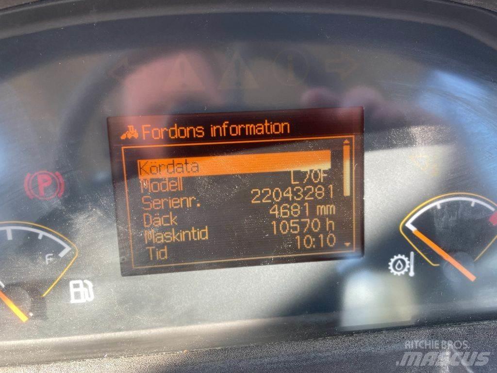 Volvo L 70 F Naudoti ratiniai krautuvai