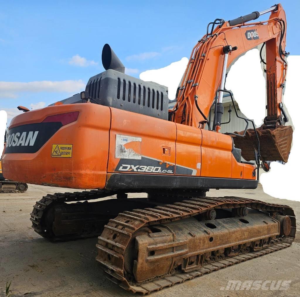 Doosan DX 380 LL-5 Vikšriniai ekskavatoriai