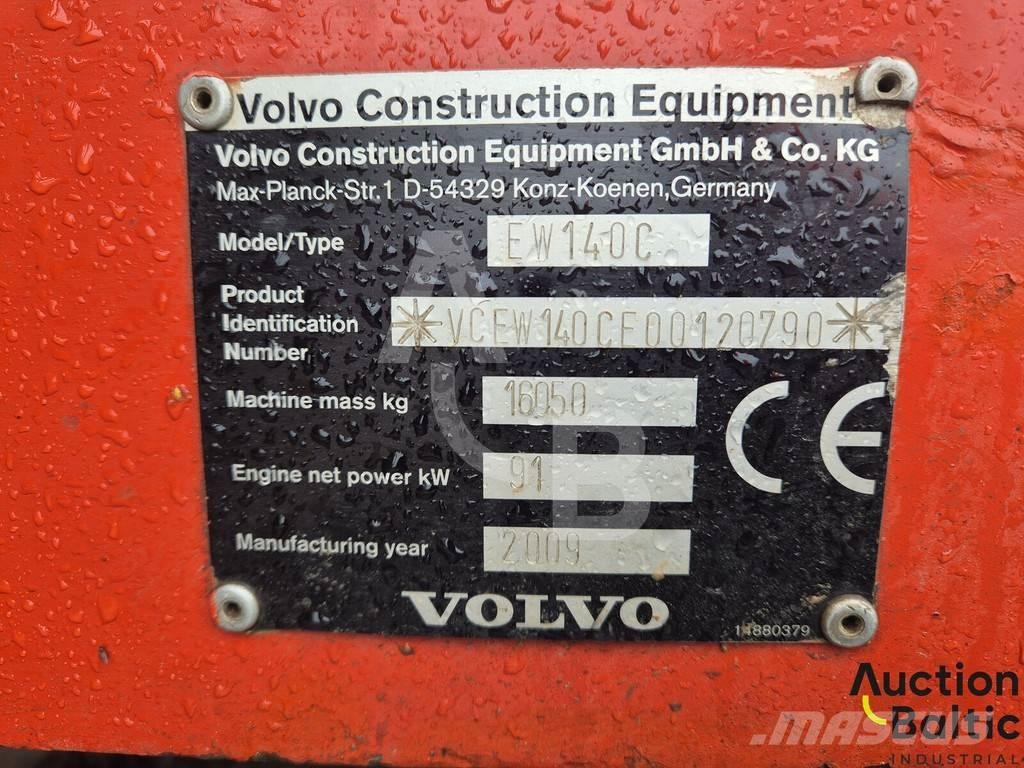 Volvo EW 140 C Ratiniai ekskavatoriai