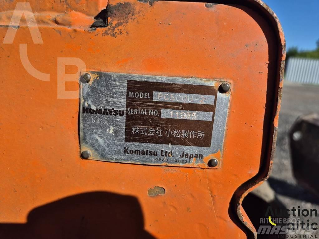 Komatsu PC50 Mini ekskavatoriai < 7 t