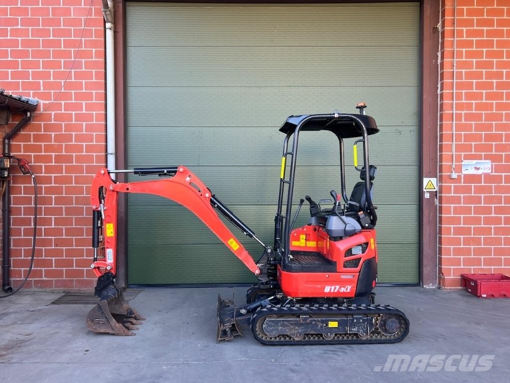 Kubota U 17-3 Mini ekskavatoriai < 7 t