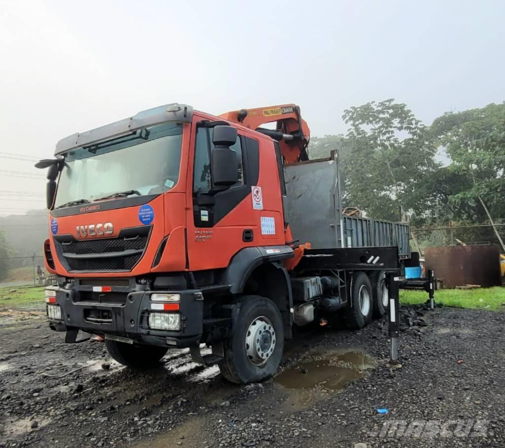 Iveco Trakker 410 Automobiliniai kranai