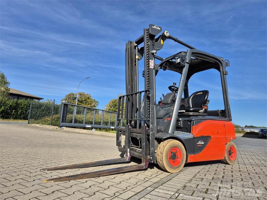 Linde E16P-02 Elektriniai šakiniai krautuvai