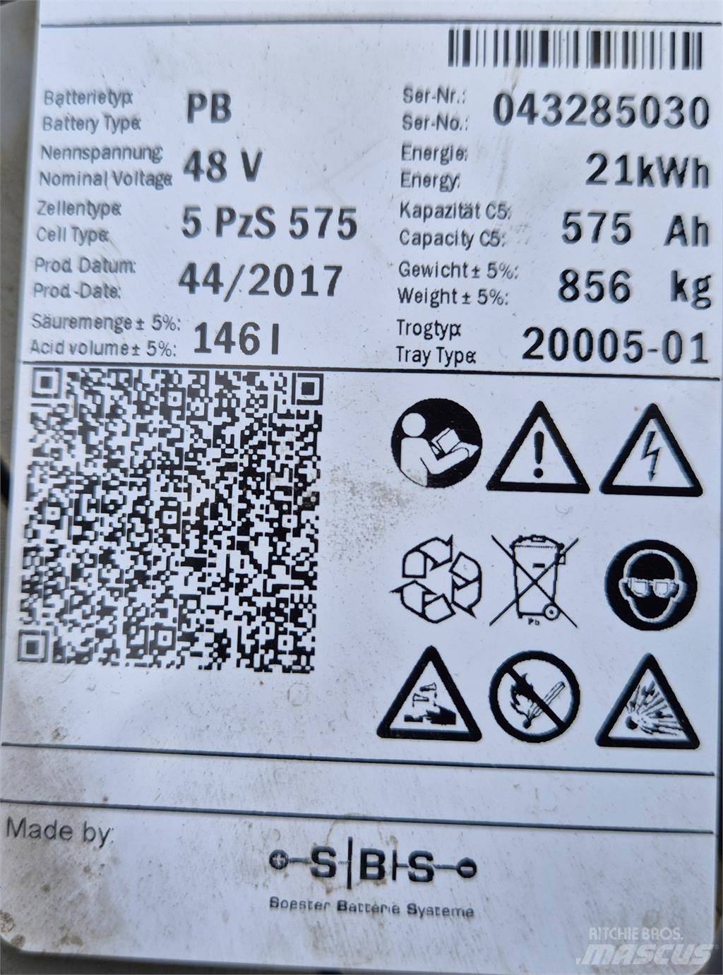 Linde E16P-02 Elektriniai šakiniai krautuvai