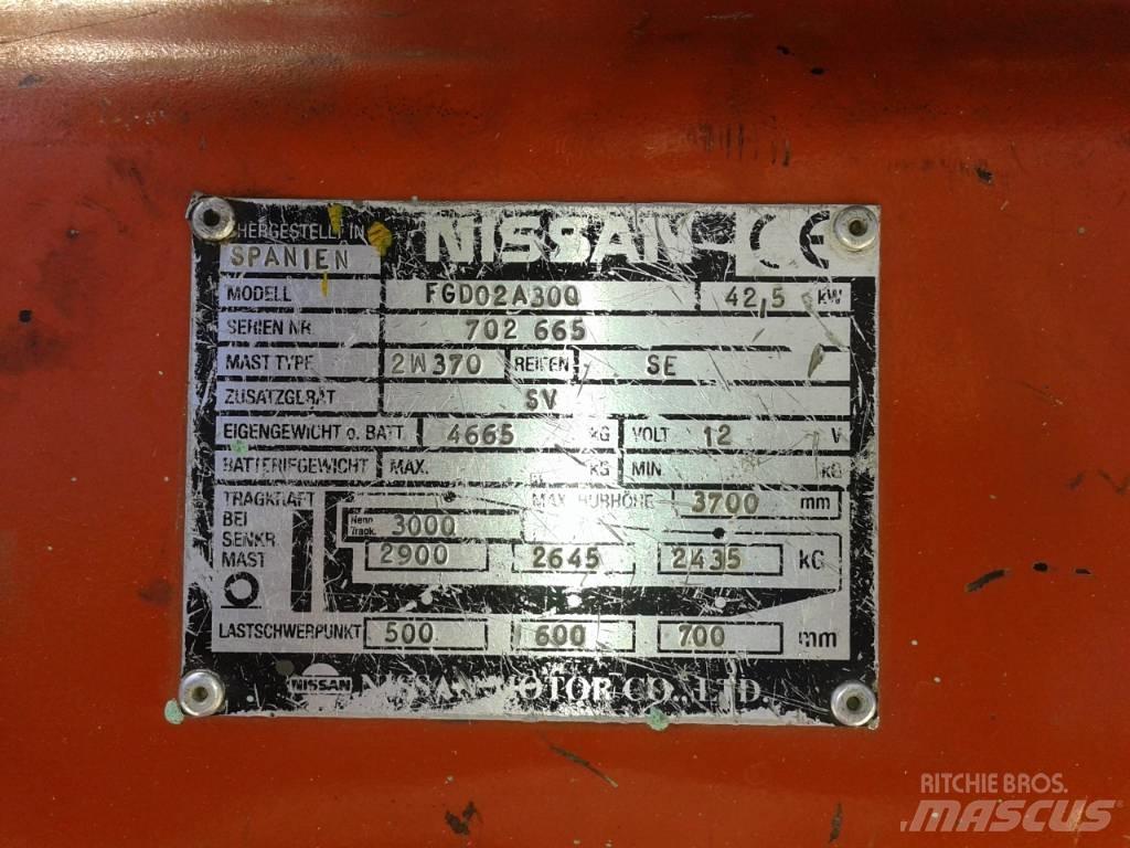 Nissan FGD09A30Q Dyzeliniai krautuvai