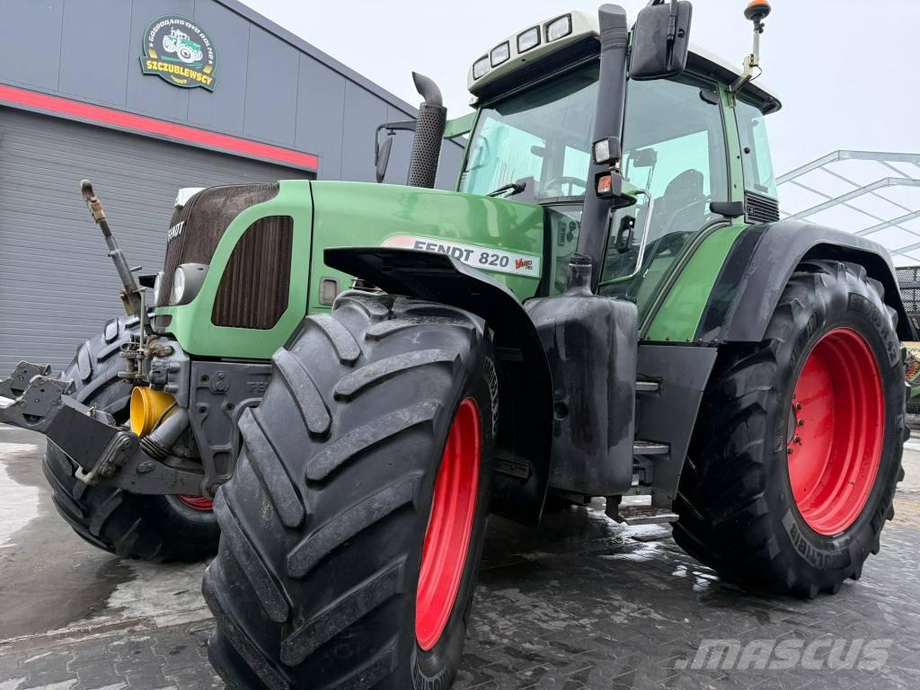Fendt 820 Vario TMS Traktoriai